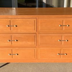 MCM Lowboy Dresser with Mirror