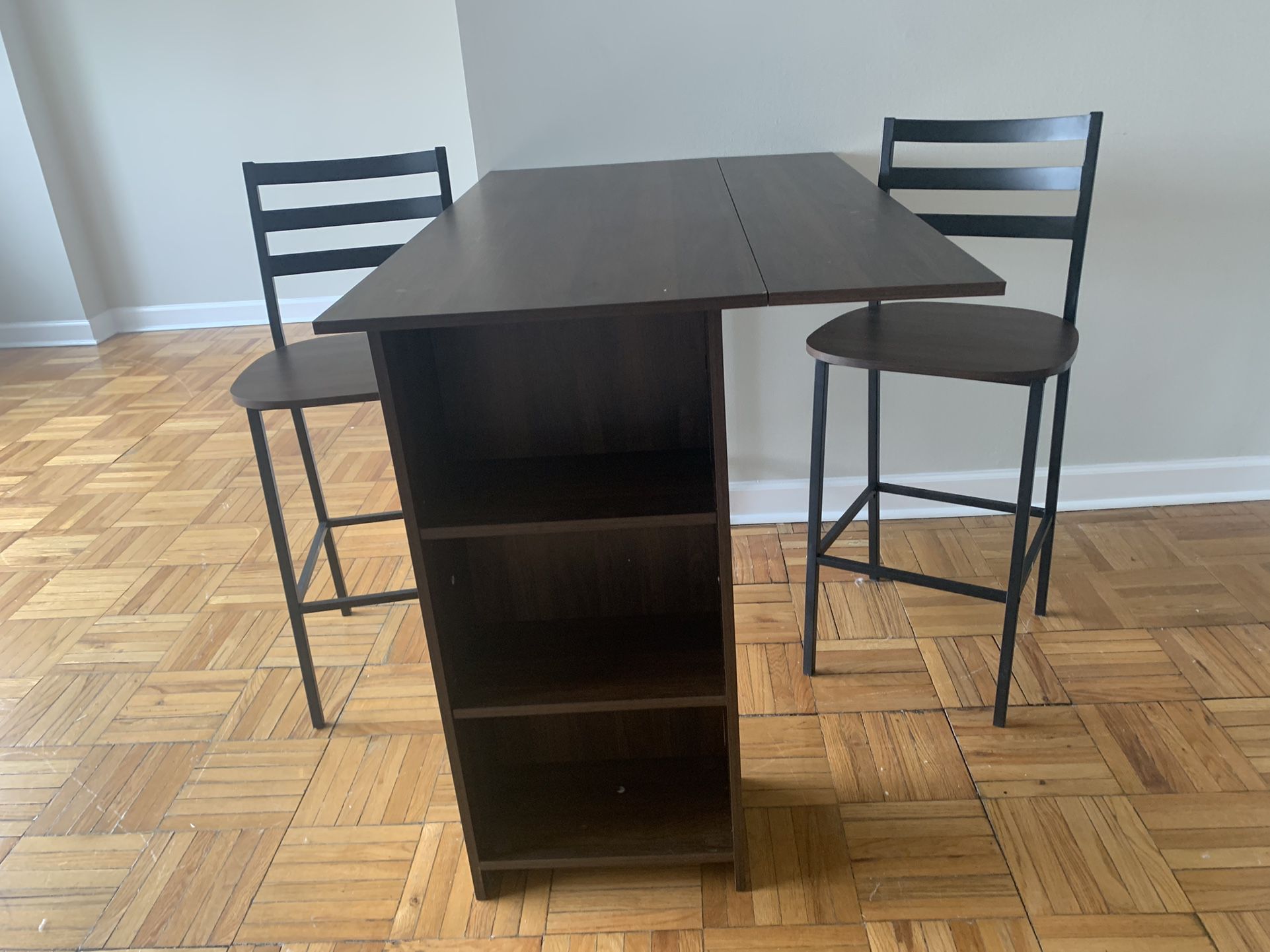 Urban Industrial Counter Dining Set 