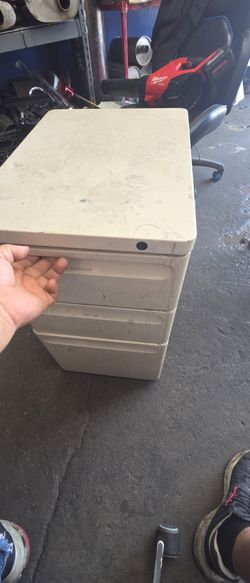 three-drawer chest