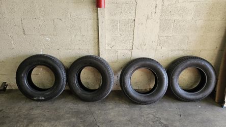 4 Good Used Tires 185/r14c Hankook Ra08
