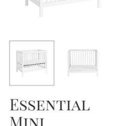 Brand new mini convertible crib