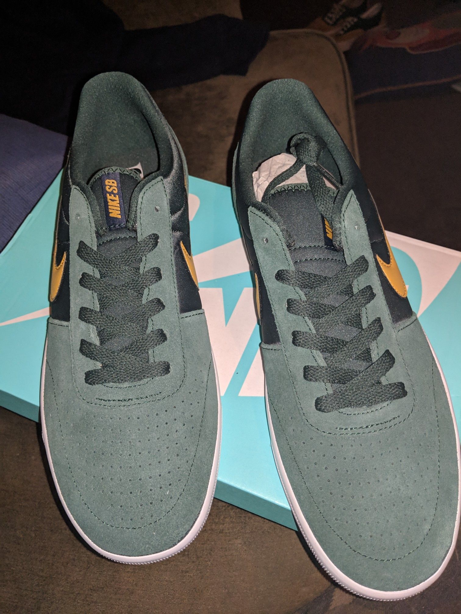 nike sb team classic midnight green