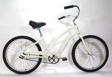 New Electra Cruiser 1 step thru beach cruiser bicycle single speed 24 inch wheel youth kids women 