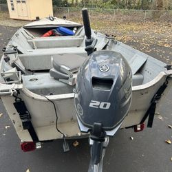 15’ Aluminum Boat