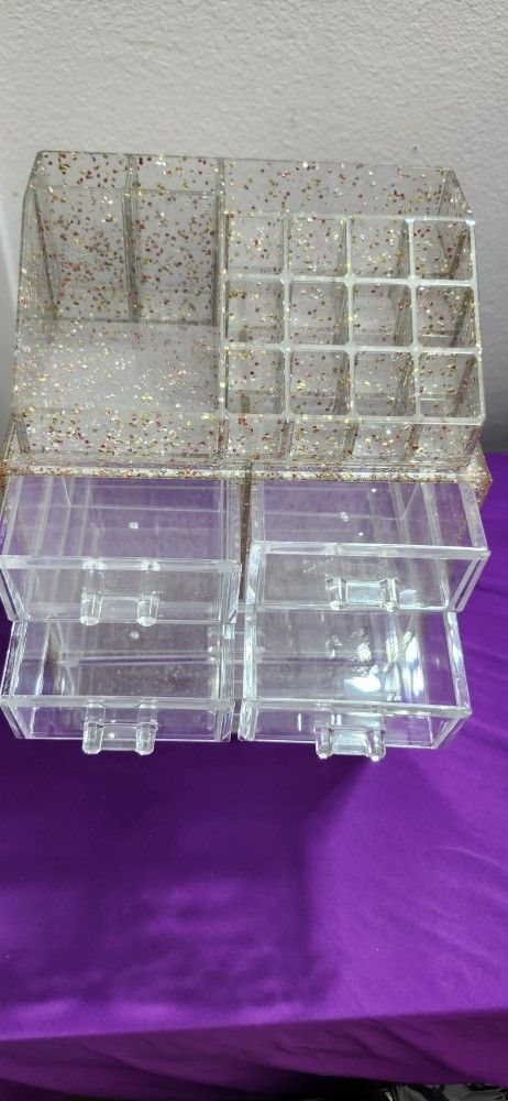 Organizers for school, makeup and jewelry