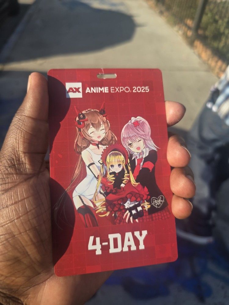 Anime Expo 2025 4-Day ( For Sunday)