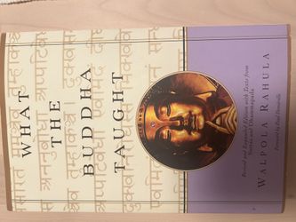 “What the Buddha Taught” – Walpola Rahula