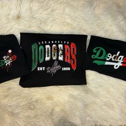 Dodgers mexico shirts/crewnecks