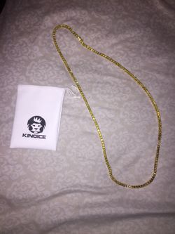 24" Gold Plated Chain