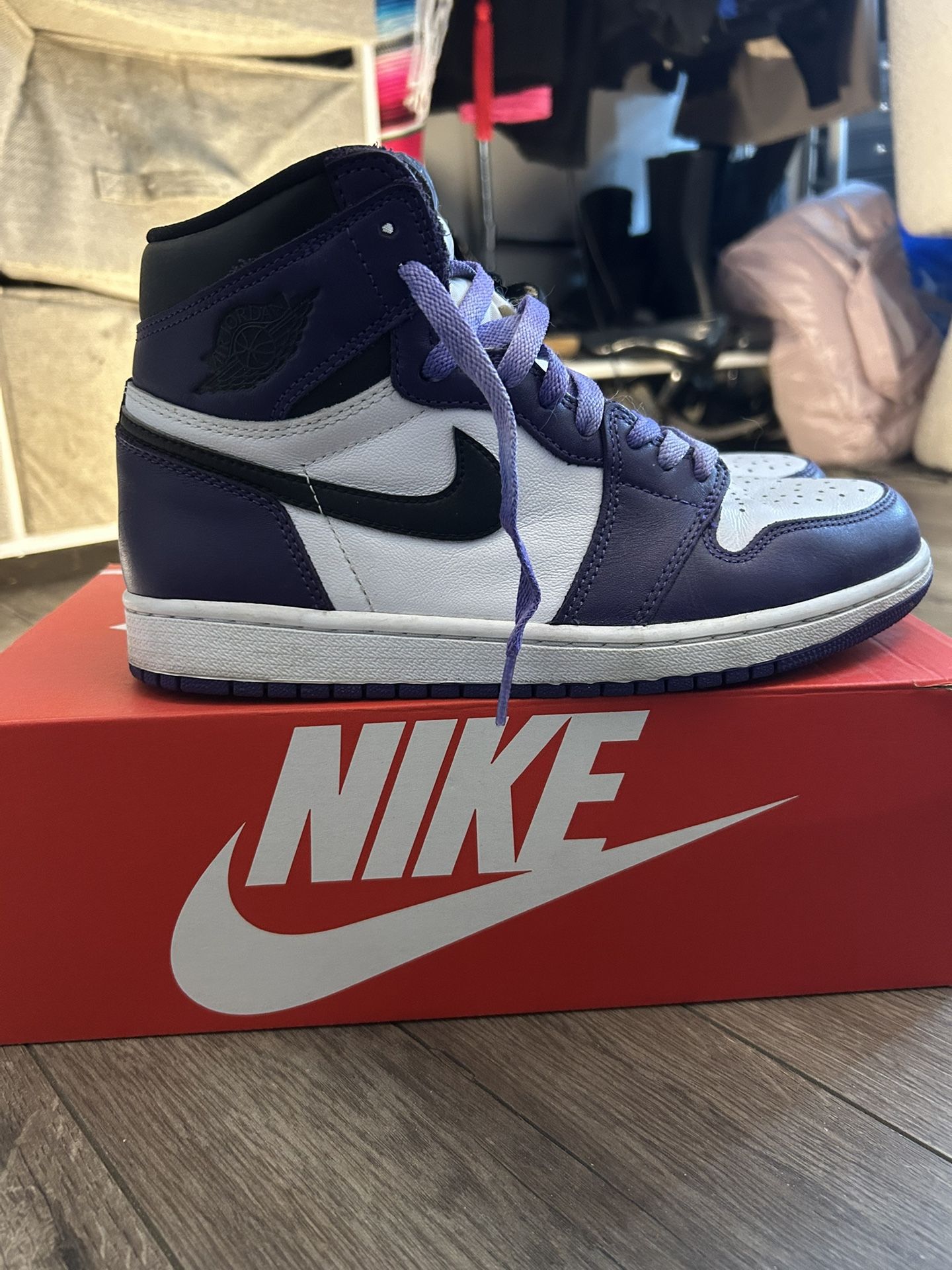 Air Jordan 1 Retro High OG Court Purple 2.0