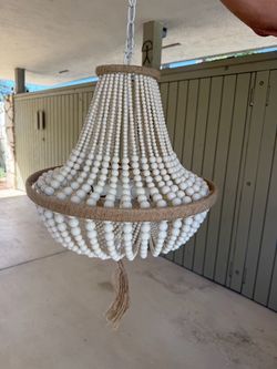 Bohemian Beaded Chandelier