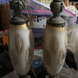 2 Antique Lamps 