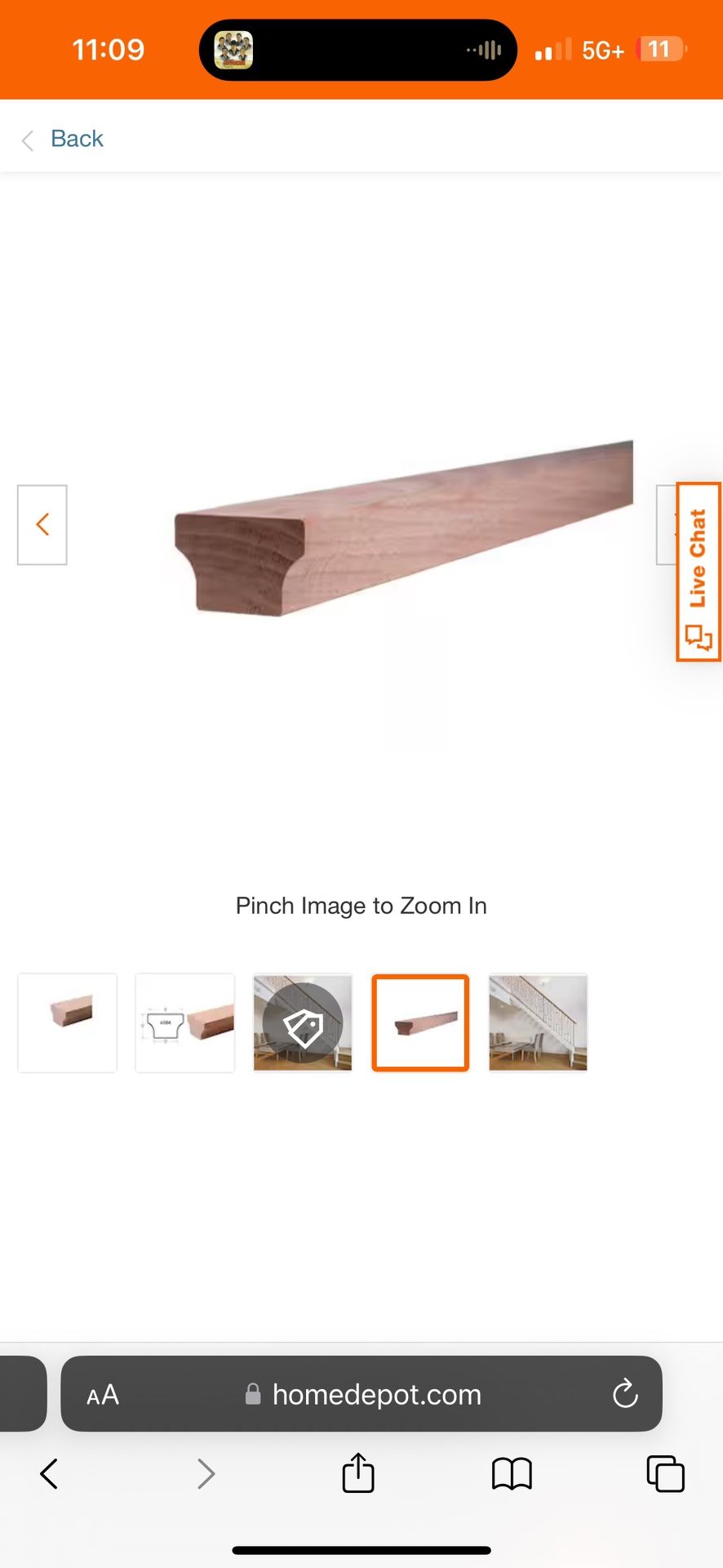 Handrails 16ft $75!!!!!!!’