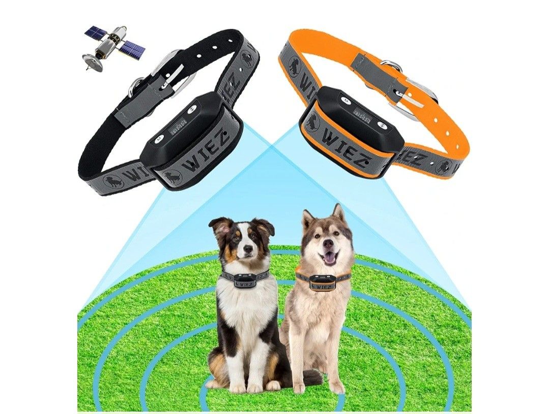 Wiez Gps Wireless Dog Fence 2 Pack