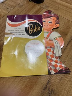 Bobs burgers vintage menu