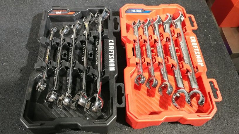Craftsman Metric and Standard Flare Nut Wrench Set