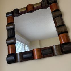 2 wall mirrors 