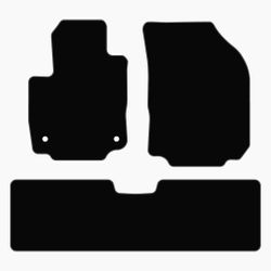 2018-24 Gmc Terrain OEM original black carpet mats for 1st and 2nd row. Brand new in the plastic.