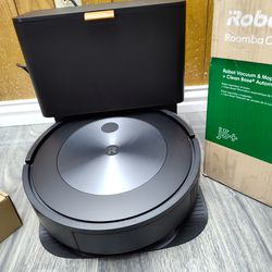 iRobot Roomba Combo j5+ Self-Emptying Robot Vacuum & Mop – Identifies and Avoids Obstacles.