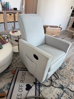 Reclining rocking chair
