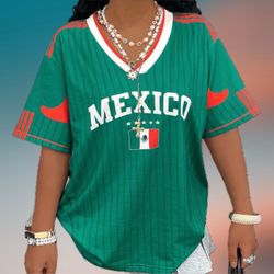 Women’s plus size Mexico jerseys