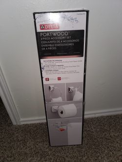 4 Piece Bstroom Accessory Set
