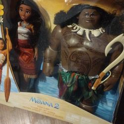 Disney Moana 2 Moana & Maui Fashion Dolls