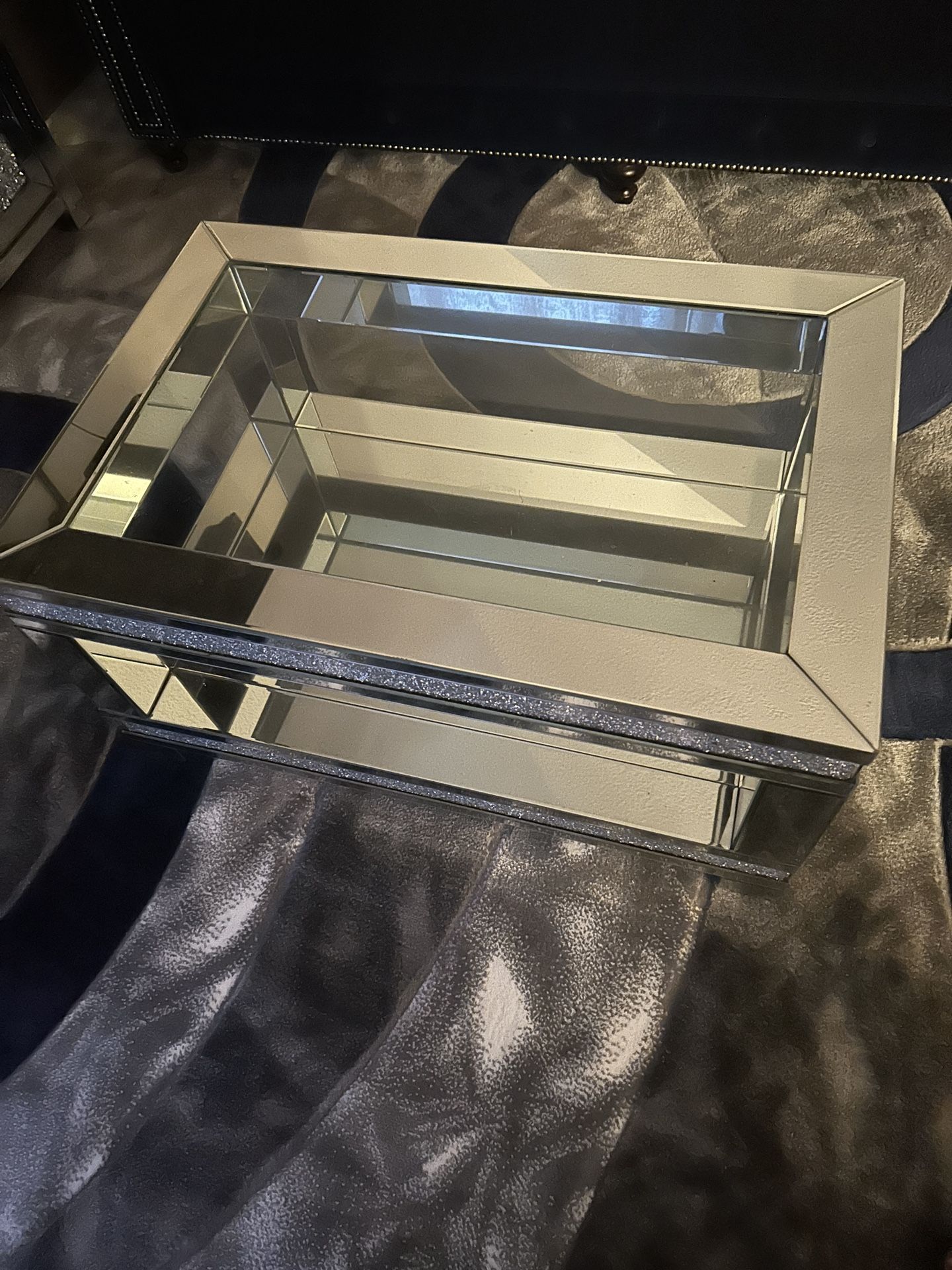 Diamond Coffee Table Mirror