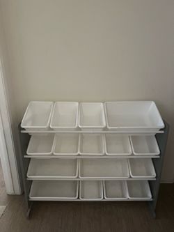 Kids Toy Storage Organizer with Bins