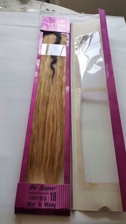 18" wet n wavy human