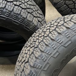 20” GOODYEAR WRANGLER TIRES LT275 65 20