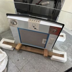 IKEA 30" Wall Mounted Glass Stainless Steel Range Hood