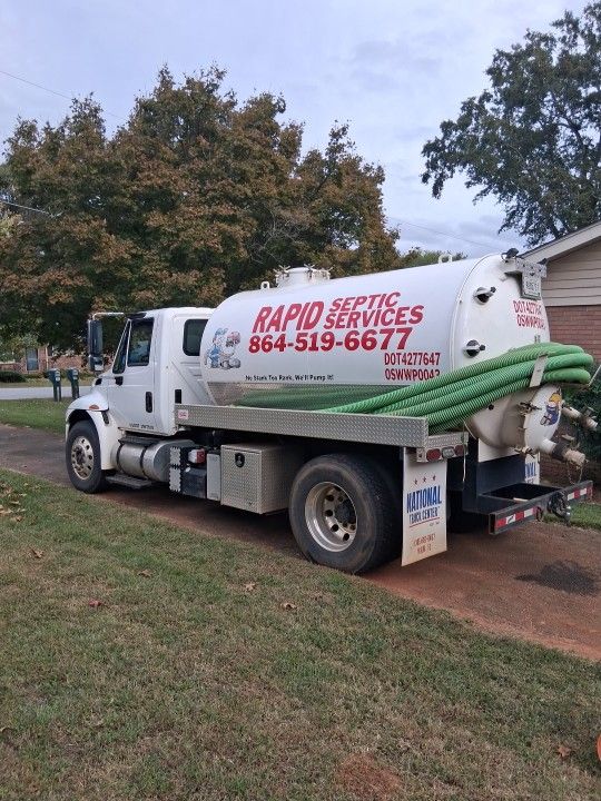 2013 International Pump Out Truck