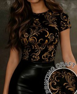 Elegant Brown Top Size Small
