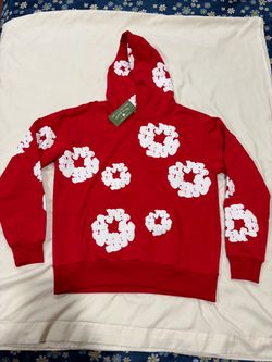 Red Denim Tears Hoodie