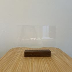 Table Numbers