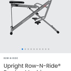 Sunny Upright Row-N-Ride Unboxed
