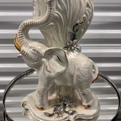 Set of Elephant Vases  (White)