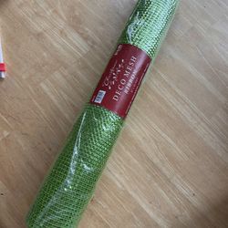 Deco Mesh Ribbon 21in X 30 Ft Green 