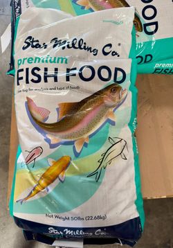 Koi and Goldfish Food 1/8" float, 50lb