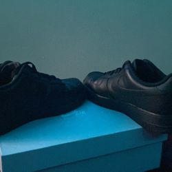 Black Air Force 1's
