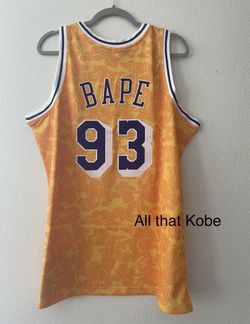 Lakers Jersey NBA X BAPE