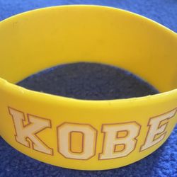 KOBE BRYANT LOS ANGELES LAKERS #24 Yellow Wrist Band