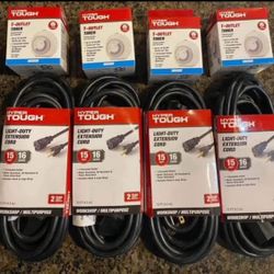 Brand New Extension Cord Sets-$10 A Set. Higley And Rsy