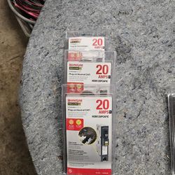 Squard D Homelime 20 Amp Breaker