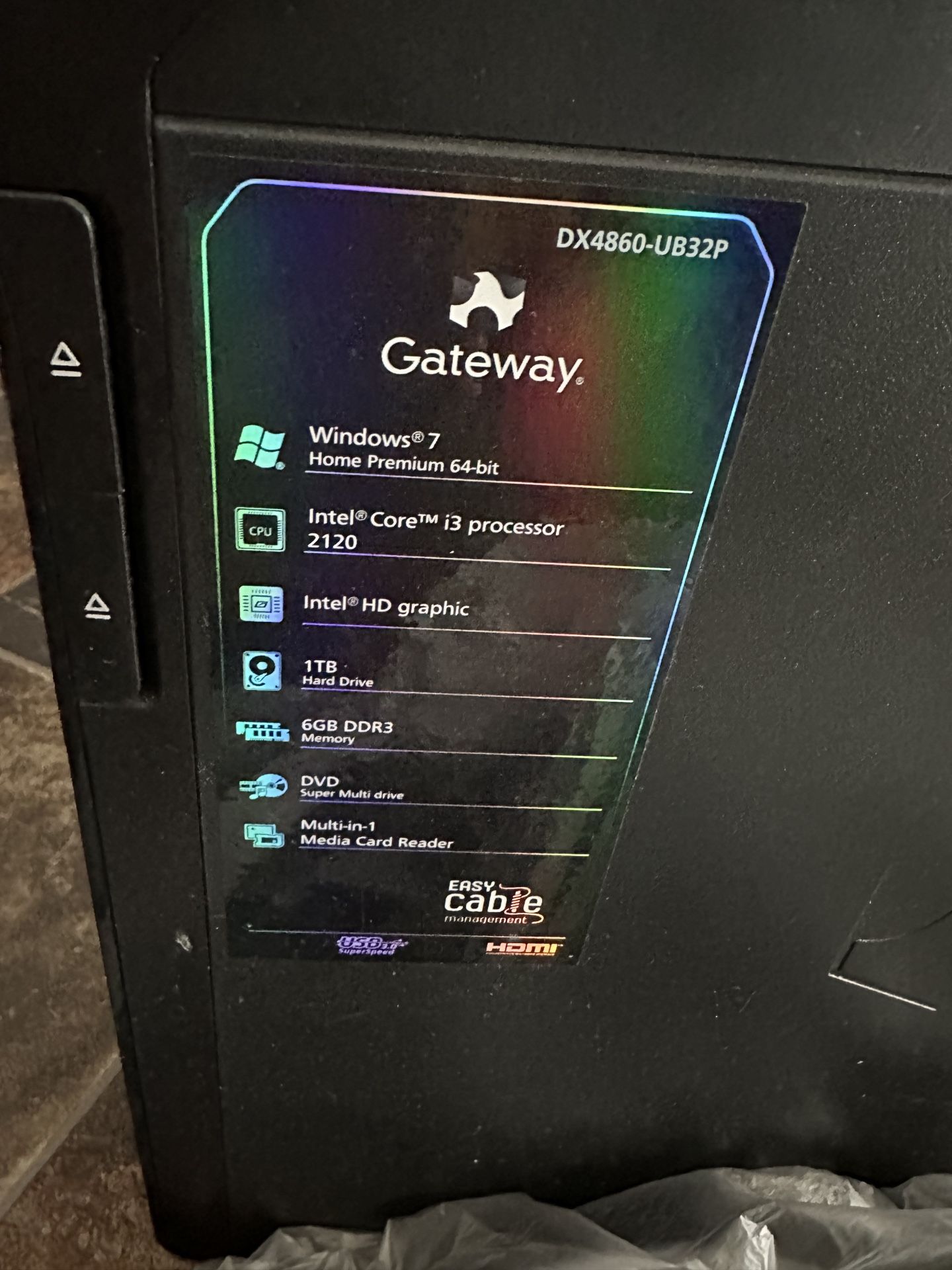 Computer With Keyboards And Mouse