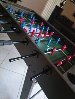 Foodball table