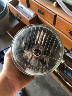 Stock Harley headlight