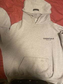 Grey Essentials Hoodie