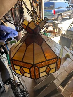 Hanging vintage light